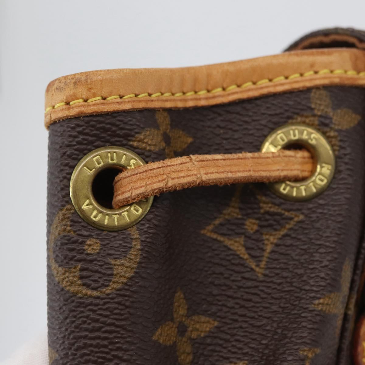 LOUIS VUITTON Monogram Montsouris PM Backpack M51137 LV Auth 173124