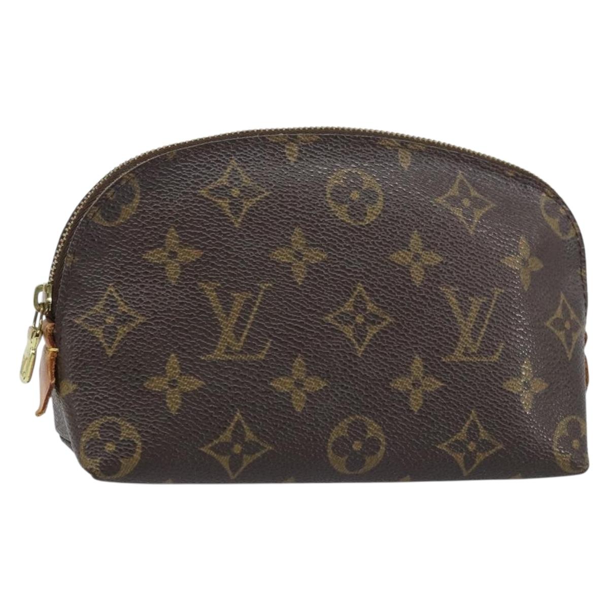 LOUIS VUITTON Monogram Pochette Cosmetic PM Pouch M43998 LV Auth 173139