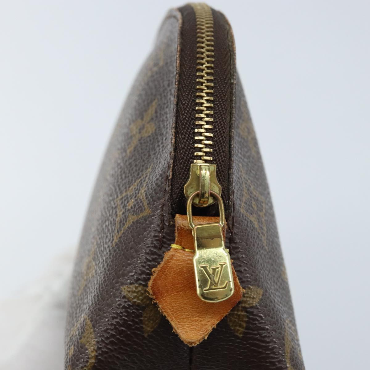 LOUIS VUITTON Monogram Pochette Cosmetic PM Pouch M43998 LV Auth 173139