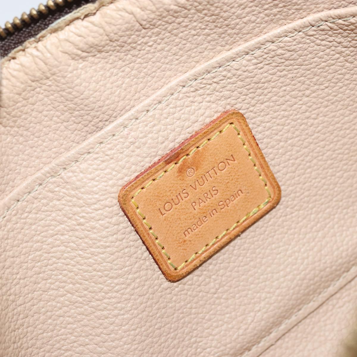 LOUIS VUITTON Monogram Pochette Cosmetic PM Pouch M43998 LV Auth 173139