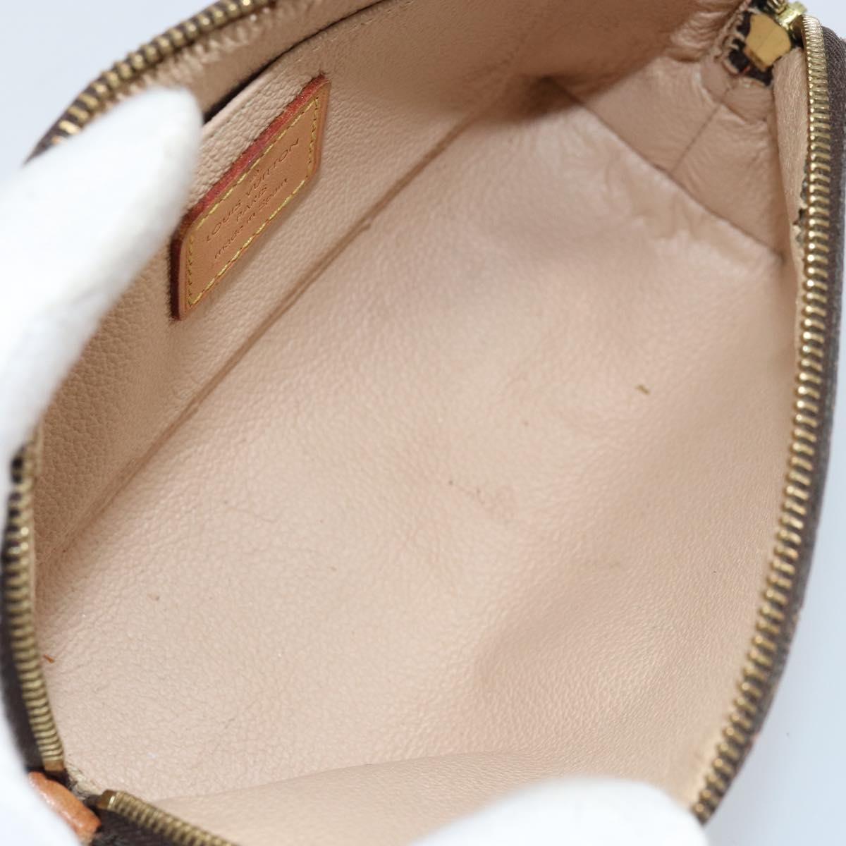 LOUIS VUITTON Monogram Pochette Cosmetic PM Pouch M43998 LV Auth 173139