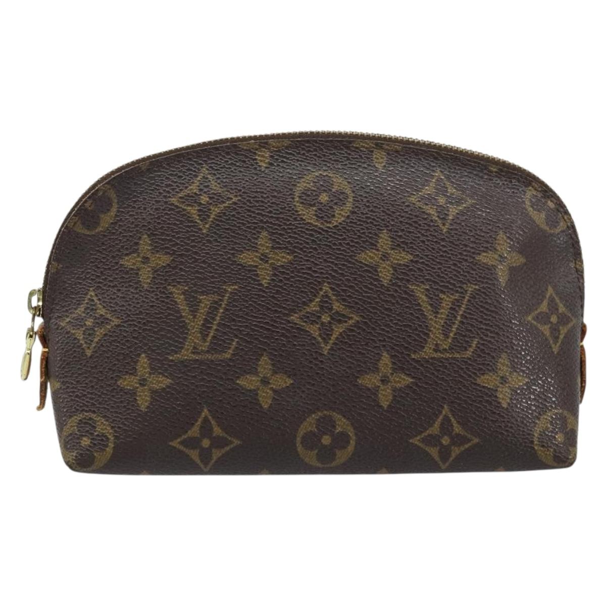 LOUIS VUITTON Monogram Pochette Cosmetic PM Pouch M43998 LV Auth 173139