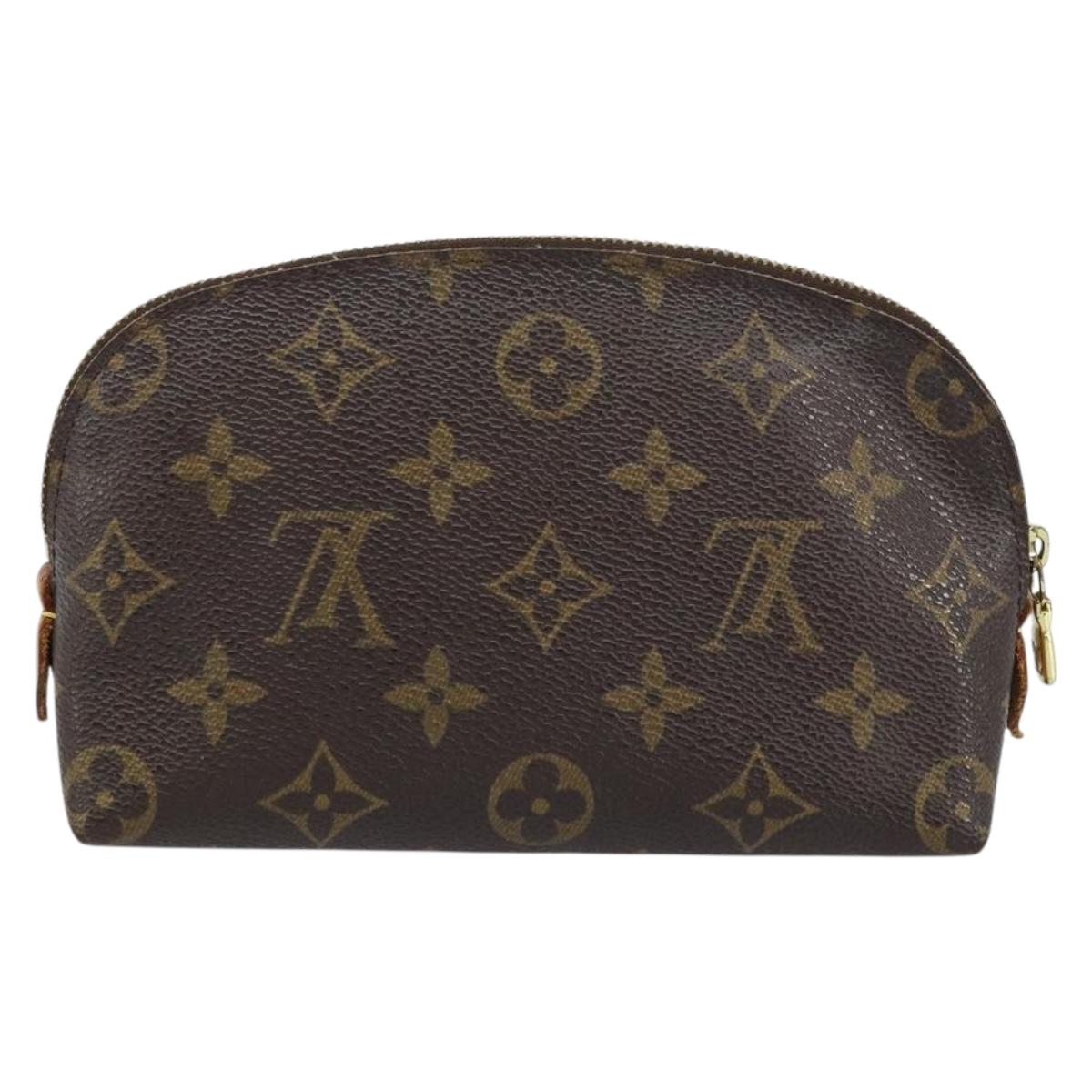 LOUIS VUITTON Monogram Pochette Cosmetic PM Pouch M43998 LV Auth 173139
