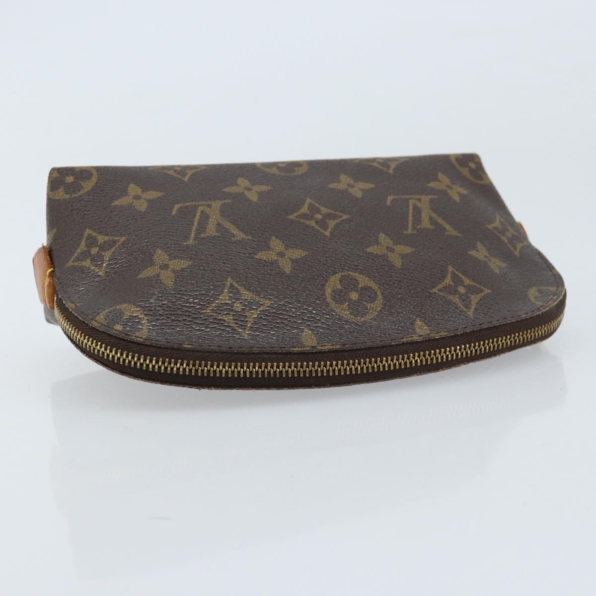 LOUIS VUITTON Monogram Pochette Cosmetic PM Pouch M43998 LV Auth 173139