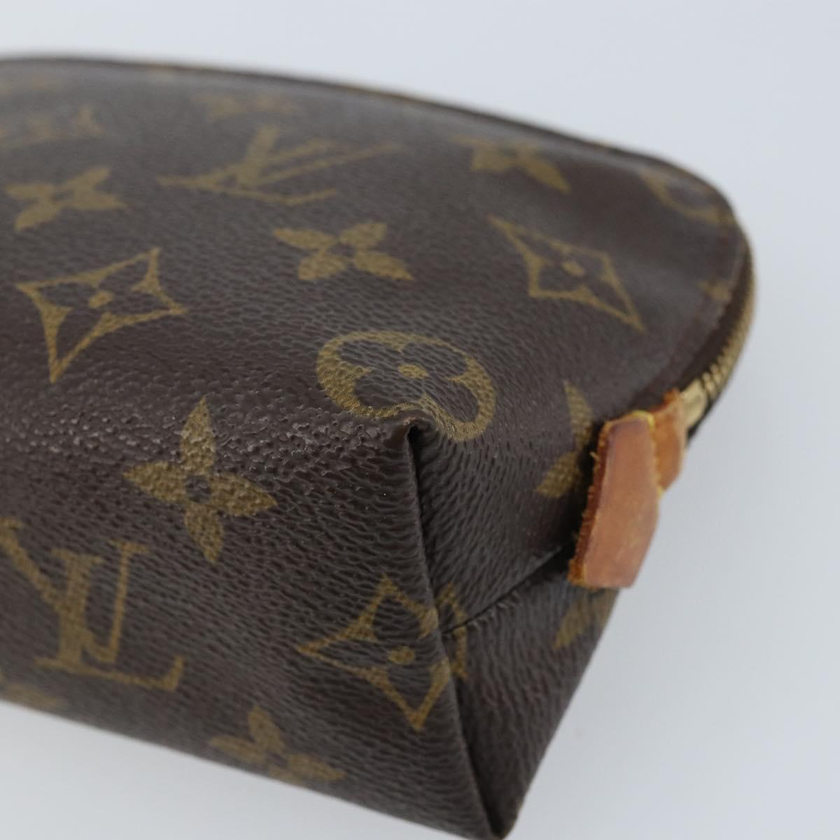 LOUIS VUITTON Monogram Pochette Cosmetic PM Pouch M43998 LV Auth 173139