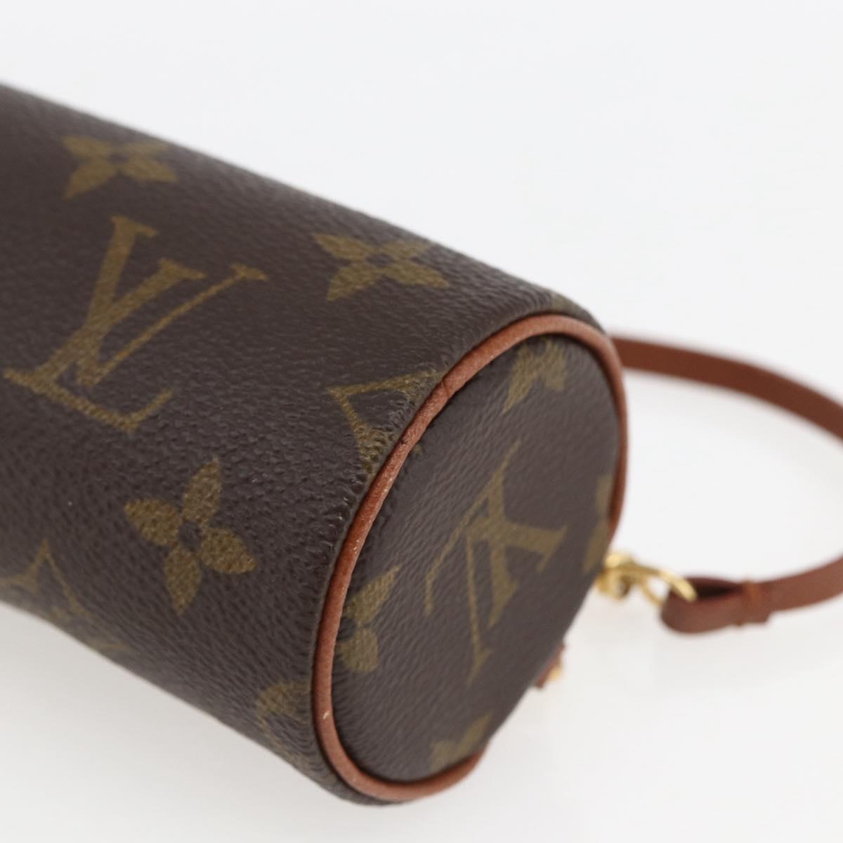 LOUIS VUITTON Monogram Papillon Pouch LV Auth 173142