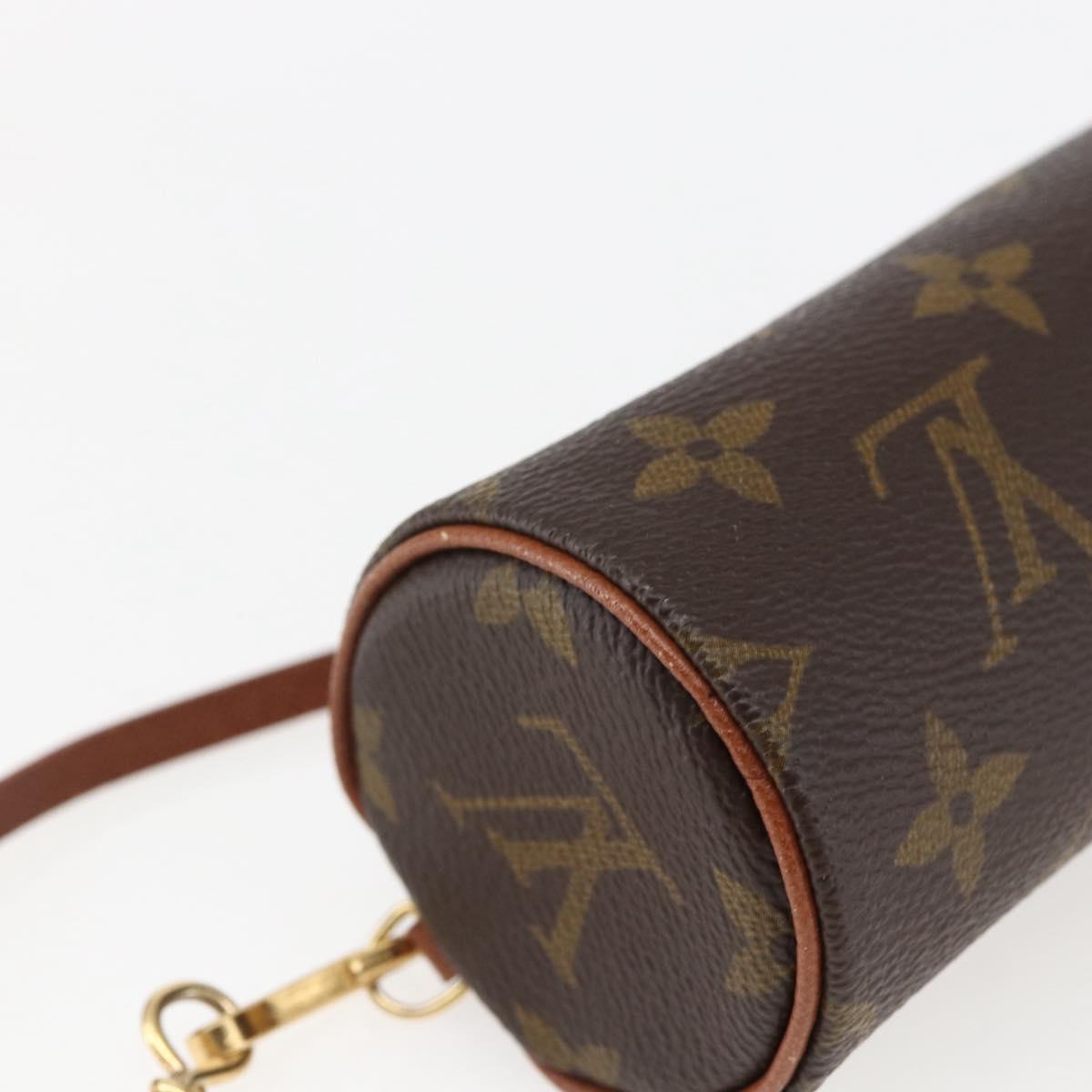 LOUIS VUITTON Monogram Papillon Pouch LV Auth 173142