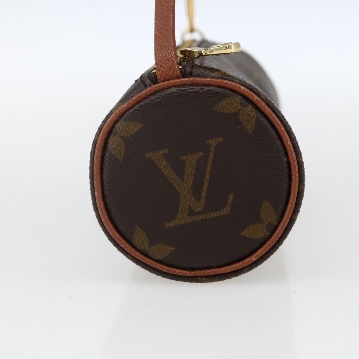LOUIS VUITTON Monogram Papillon Pouch LV Auth 173142