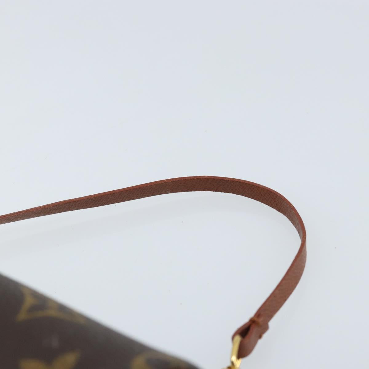 LOUIS VUITTON Monogram Papillon Pouch LV Auth 173144