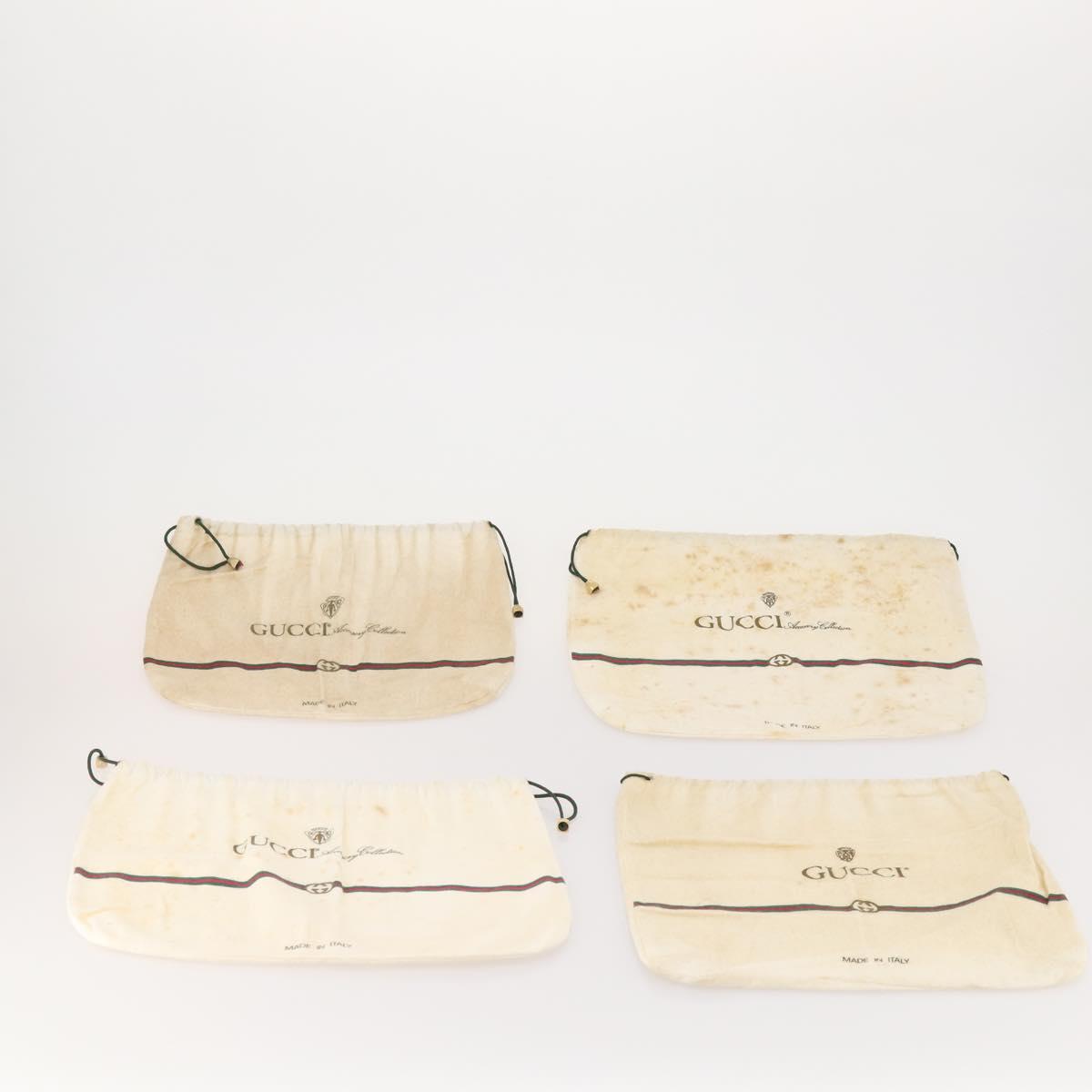 GUCCI Dust Bag Cotton 30 Sheets Set White Auth 173147