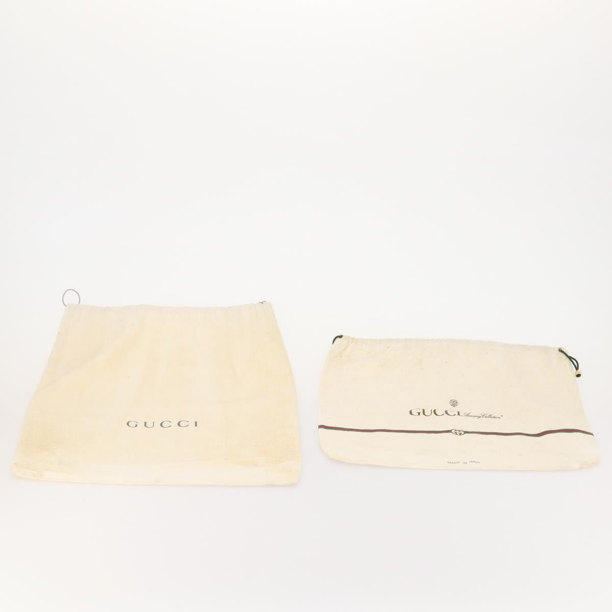 GUCCI Dust Bag Cotton 30 Sheets Set White Auth 173147