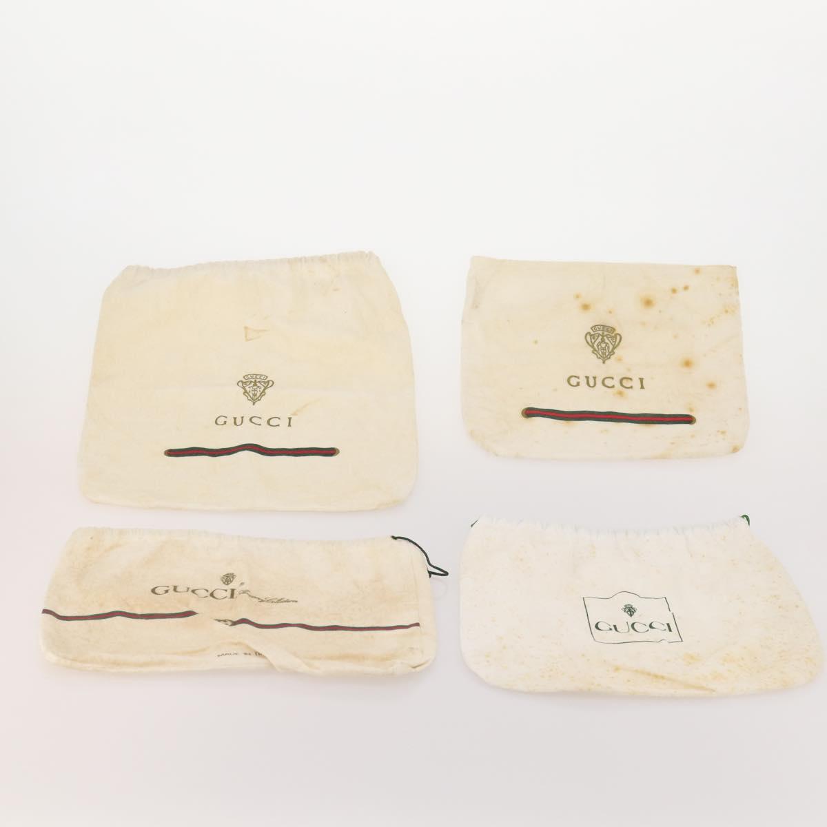 GUCCI Dust Bag Cotton 30 Sheets Set White Auth 173147