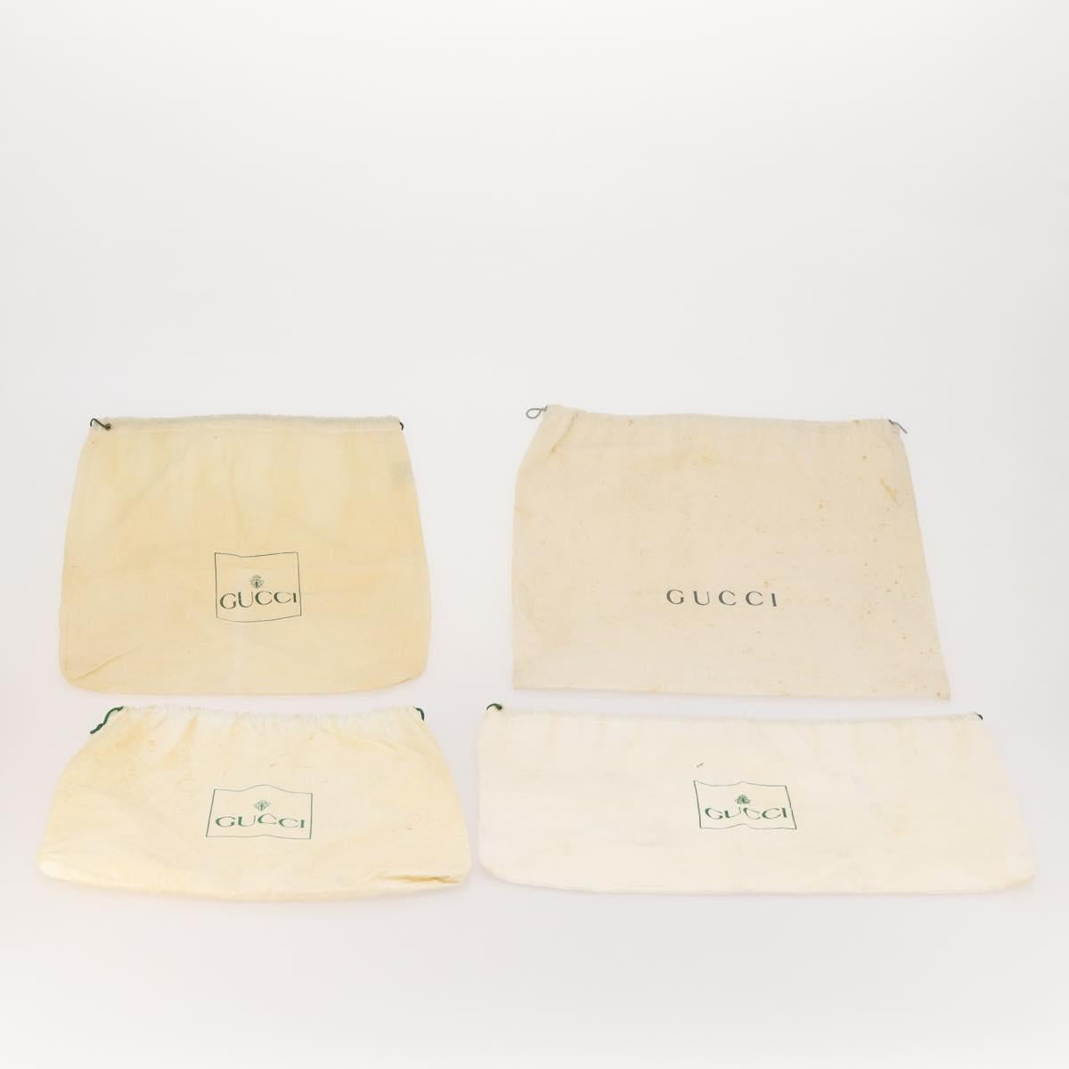 GUCCI Dust Bag Cotton 30 Sheets Set White Auth 173147