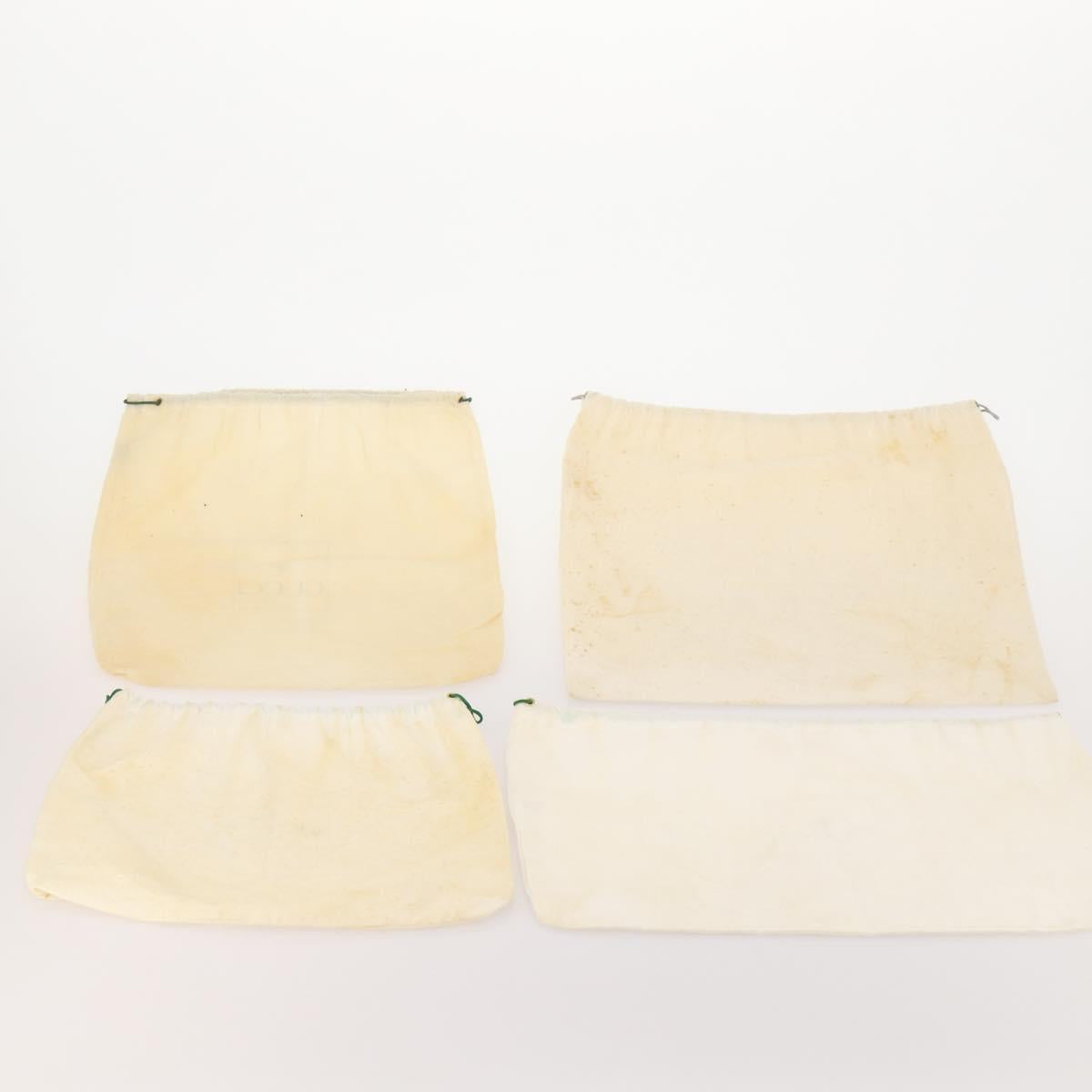 GUCCI Dust Bag Cotton 30 Sheets Set White Auth 173147
