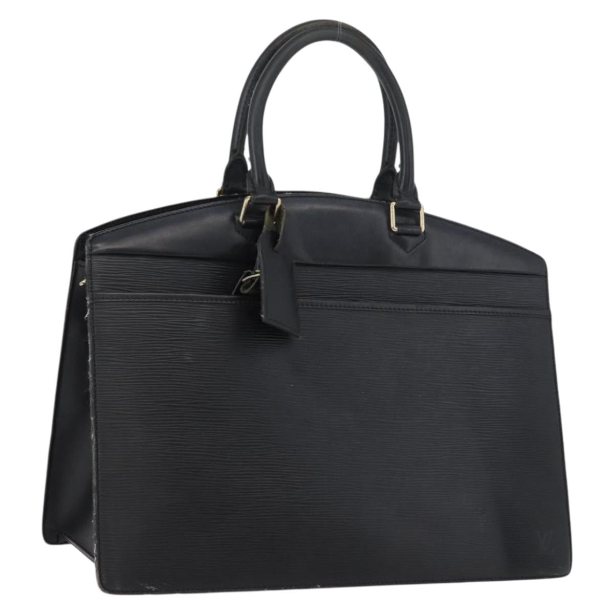 LOUIS VUITTON Epi Riviera Hand Bag Noir Black M48182 LV Auth 173162