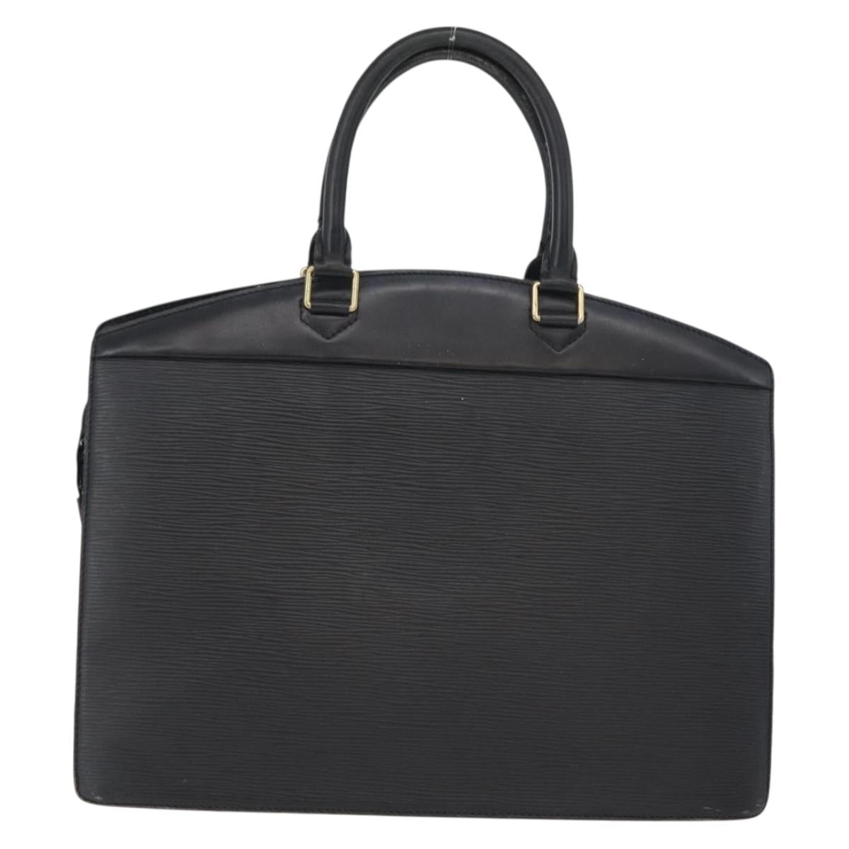 LOUIS VUITTON Epi Riviera Hand Bag Noir Black M48182 LV Auth 173162