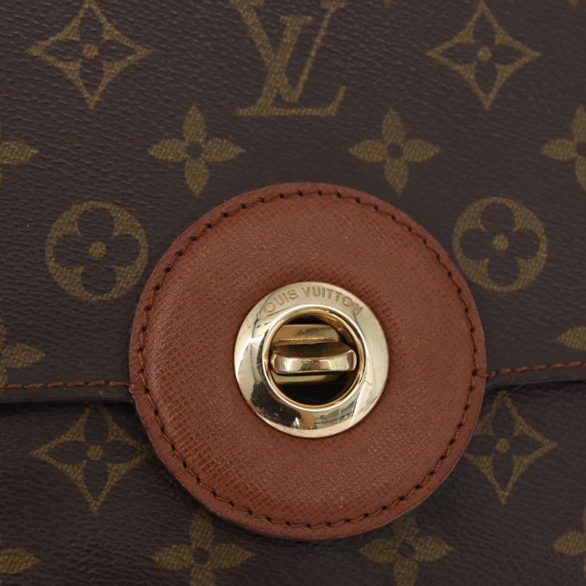 LOUIS VUITTON Monogram Raspail Shoulder Bag M51372 LV Auth 173172