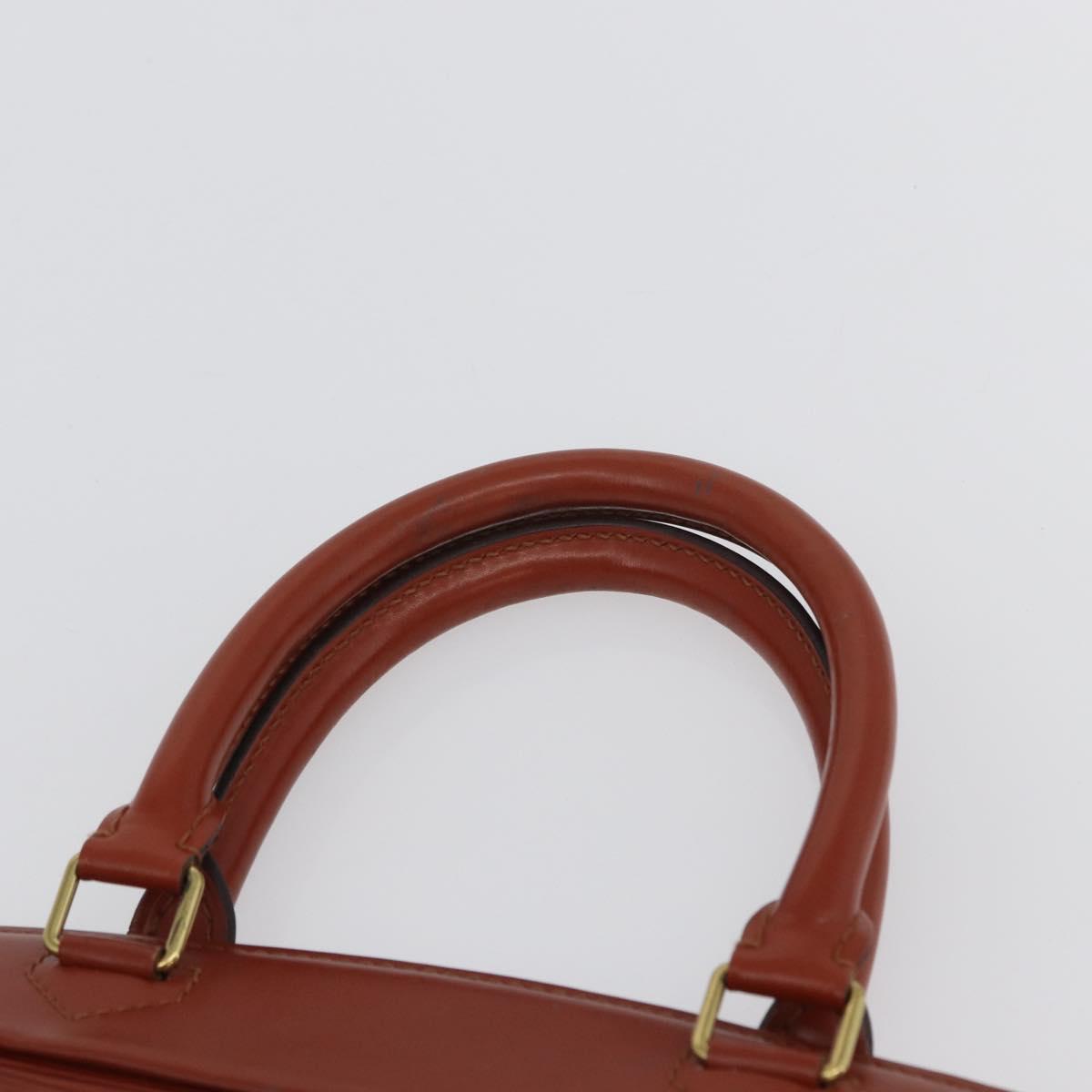 LOUIS VUITTON Epi Riviera Hand Bag Brown M48183 LV Auth 173175