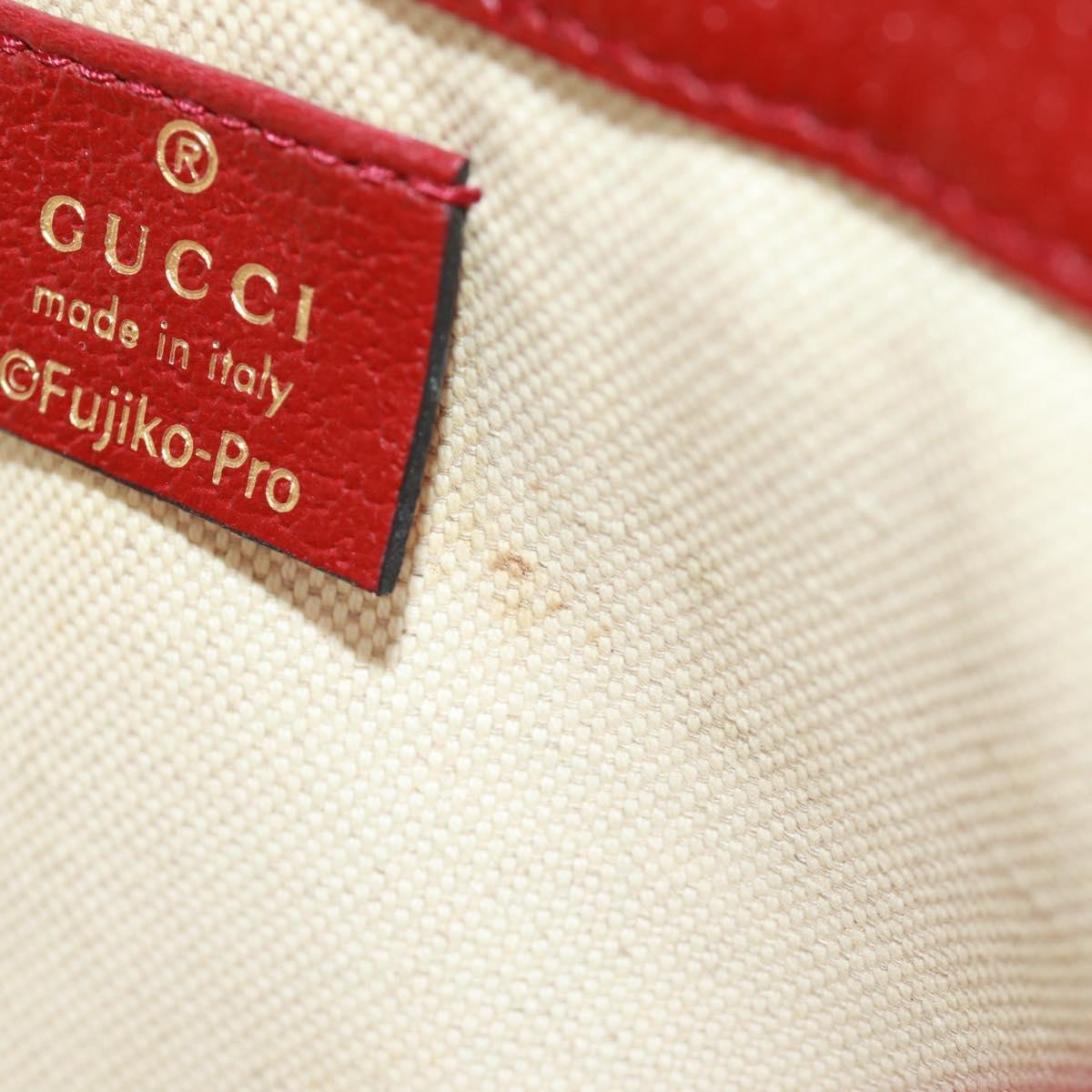 GUCCI GG Supreme Web Sherry Line Waist bag PVC Beige Gold 647817 Auth 173178M