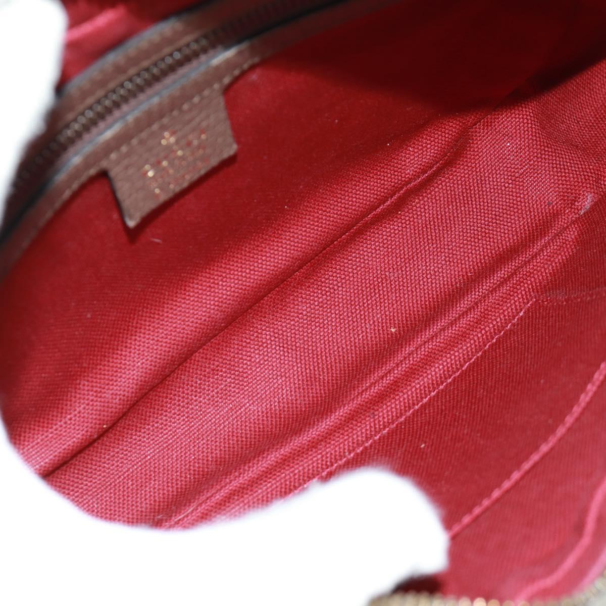 GUCCI GG Supreme Disney Collaboration Waist bag PVC Beige 602695 Auth 173187SAM