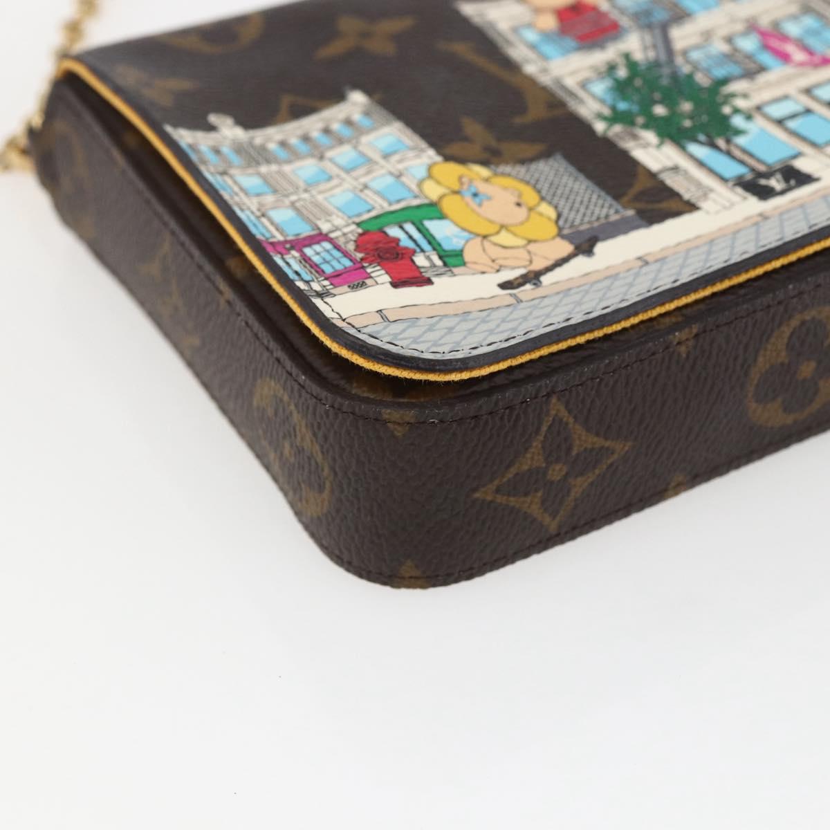 LOUIS VUITTON Monogram Vivienne Pochette Felice Bag M81762 LV Auth 173194SAM