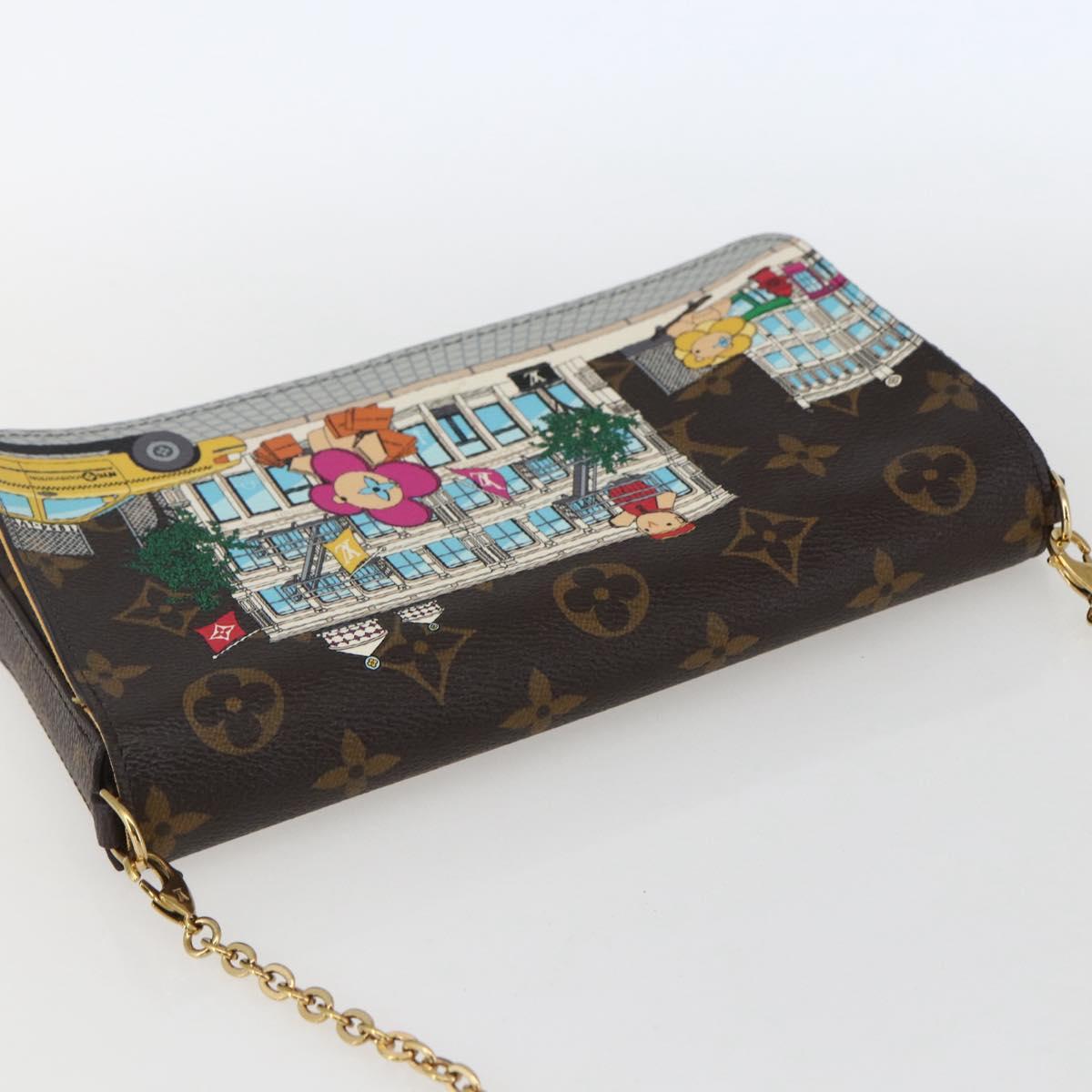 LOUIS VUITTON Monogram Vivienne Pochette Felice Bag M81762 LV Auth 173194SAM