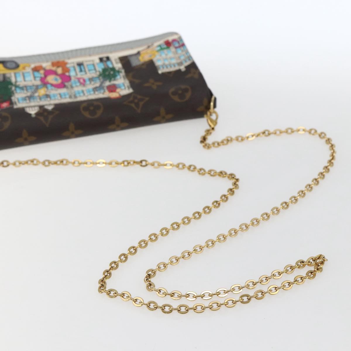 LOUIS VUITTON Monogram Vivienne Pochette Felice Bag M81762 LV Auth 173194SAM