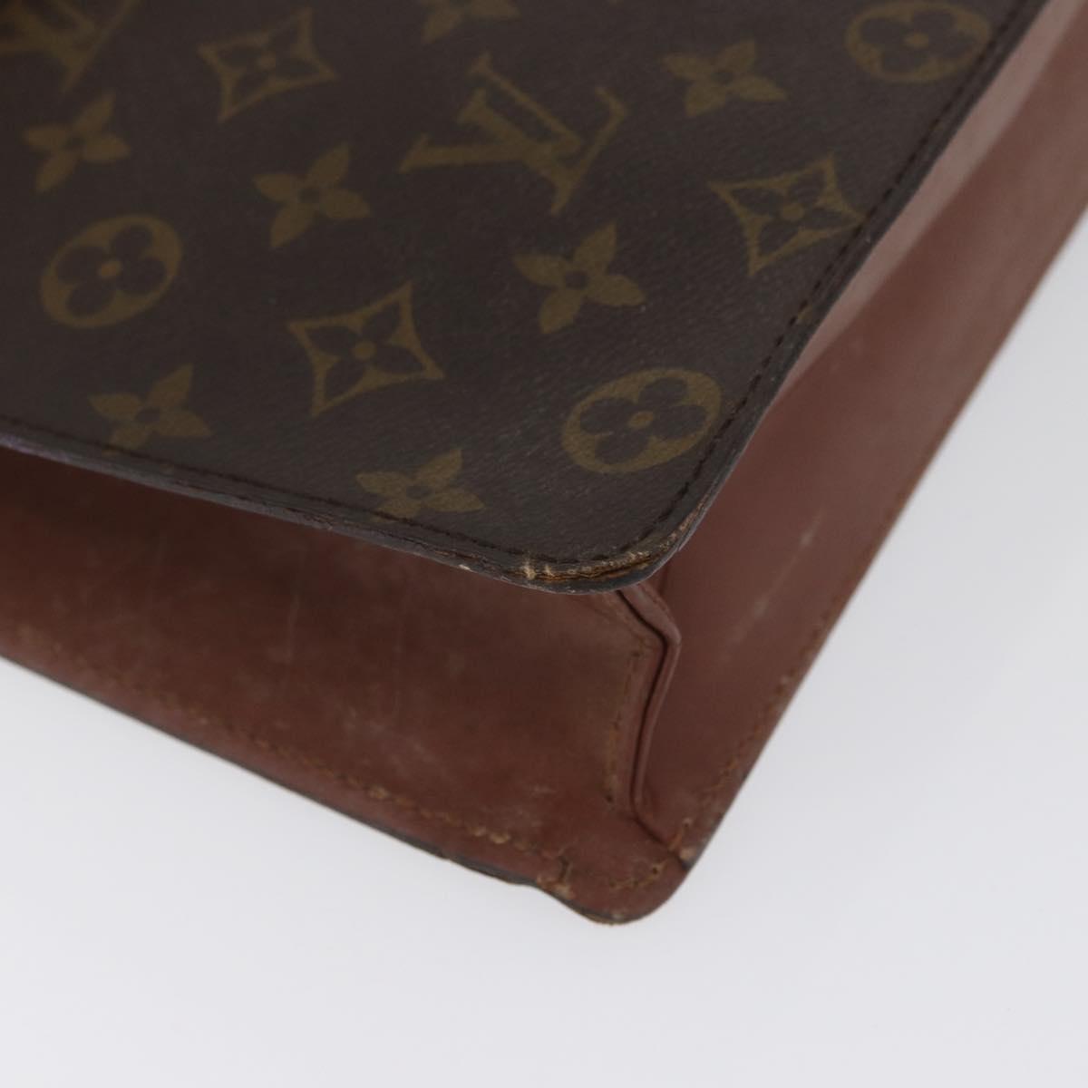 LOUIS VUITTON Monogram Porte Documents Bandouliere Bag M53338 LV Auth 173204
