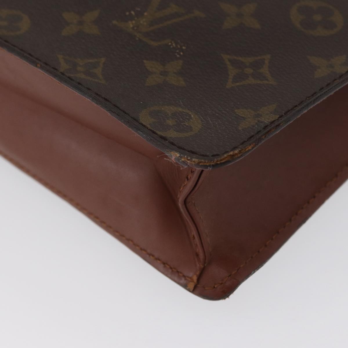 LOUIS VUITTON Monogram Porte Documents Bandouliere Bag M53338 LV Auth 173204