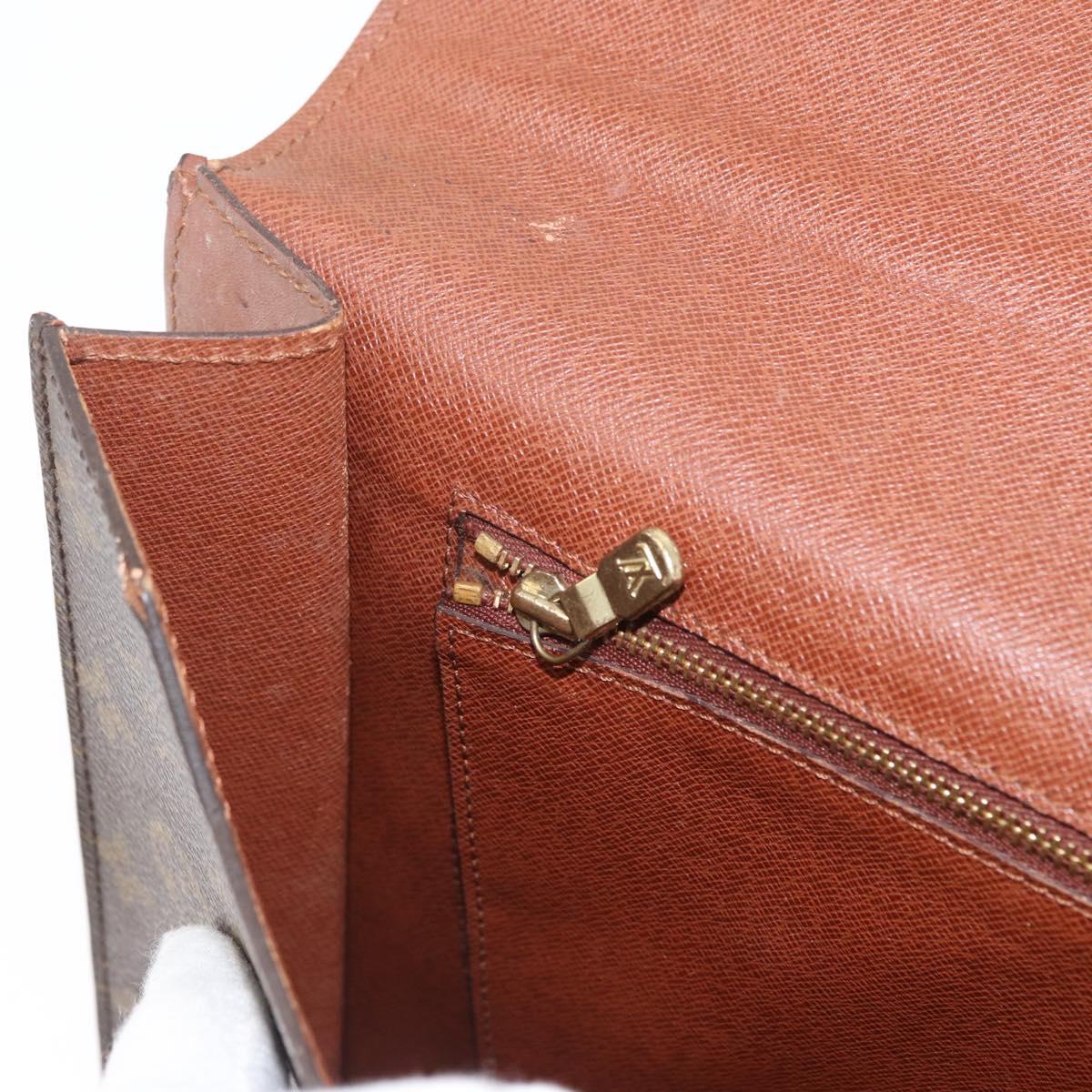 LOUIS VUITTON Monogram Porte Documents Bandouliere Bag M53338 LV Auth 173204