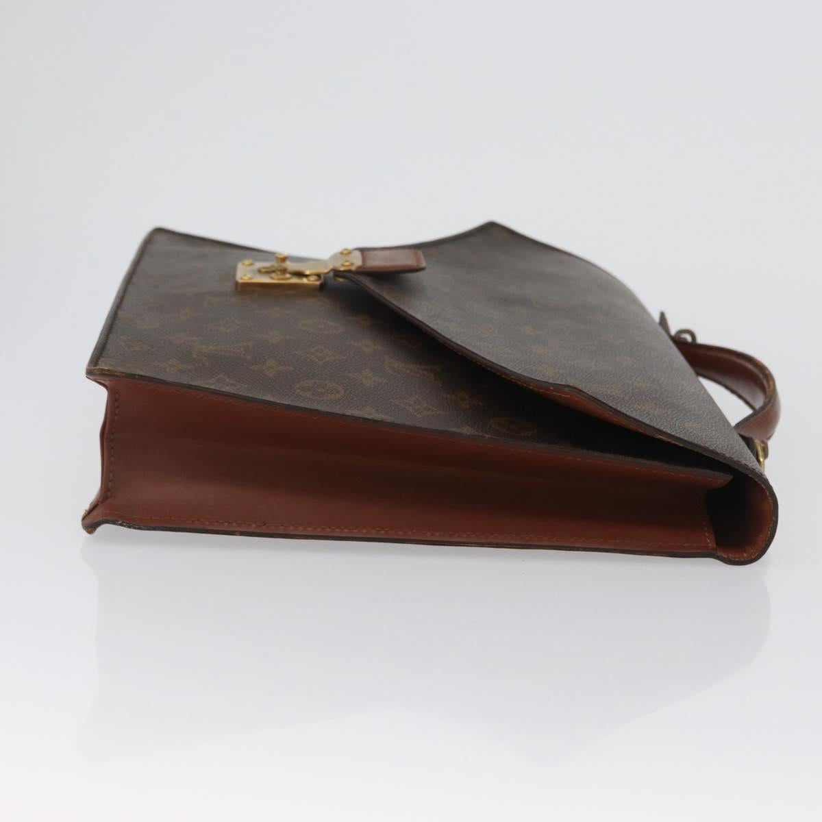 LOUIS VUITTON Monogram Porte Documents Bandouliere Bag M53338 LV Auth 173204