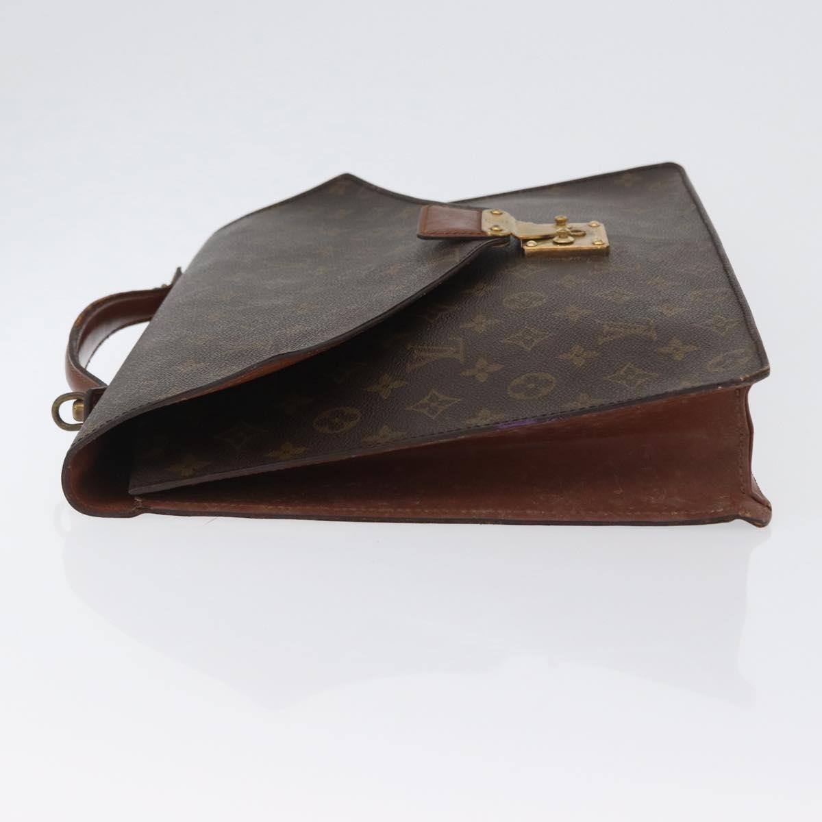 LOUIS VUITTON Monogram Porte Documents Bandouliere Bag M53338 LV Auth 173204