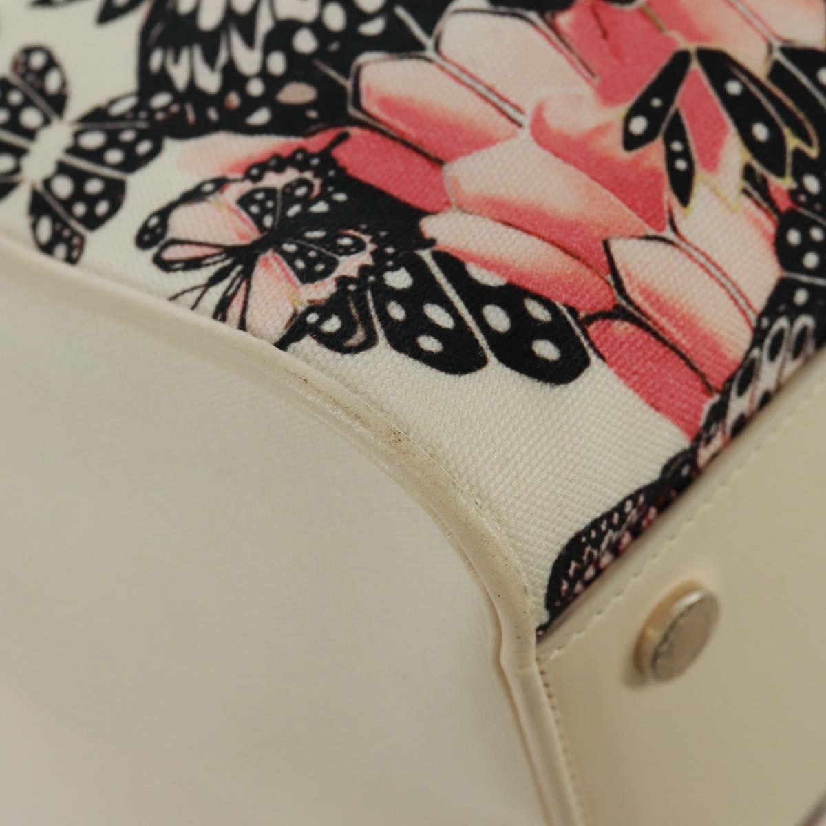 BVLGARI Bag Canvas 2way MARY KATRANTZOU Collaboration White Gold Auth 173206M