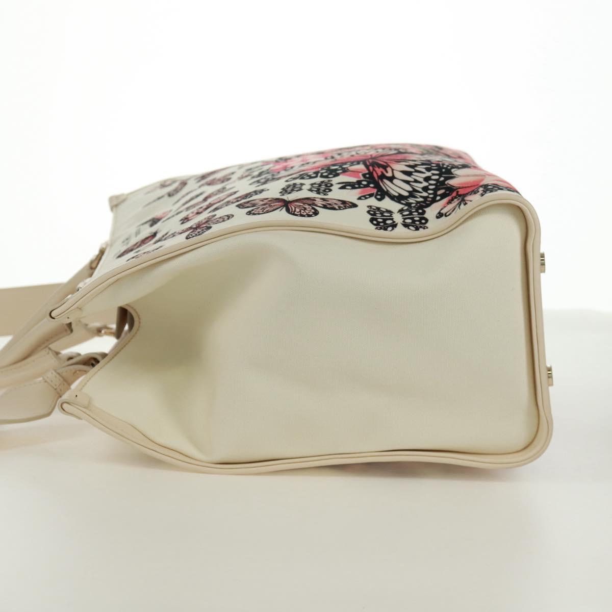 BVLGARI Bag Canvas 2way MARY KATRANTZOU Collaboration White Gold Auth 173206M