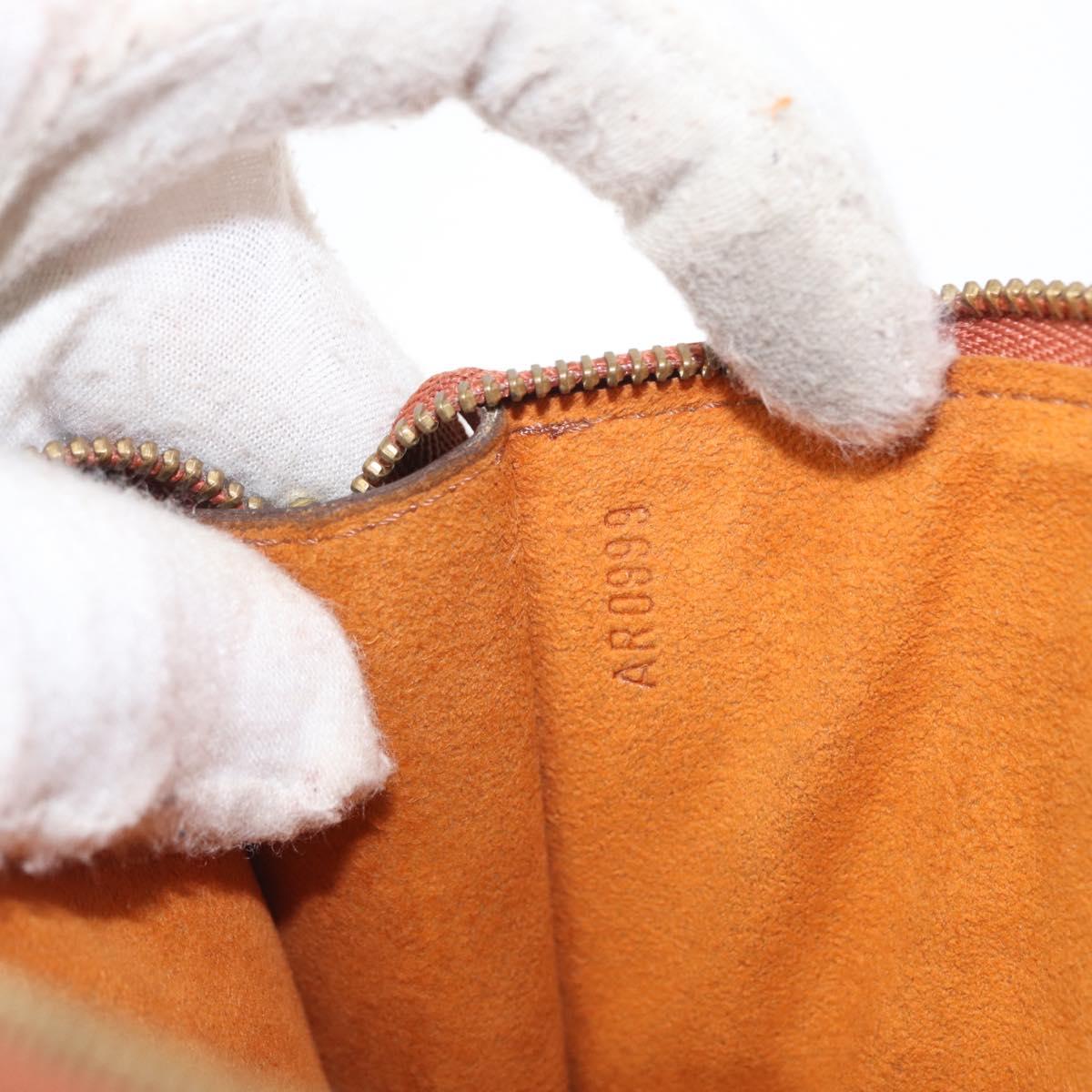 LOUIS VUITTON Epi Pochette Accessoires Pouch Brown M52953 LV Auth 173216