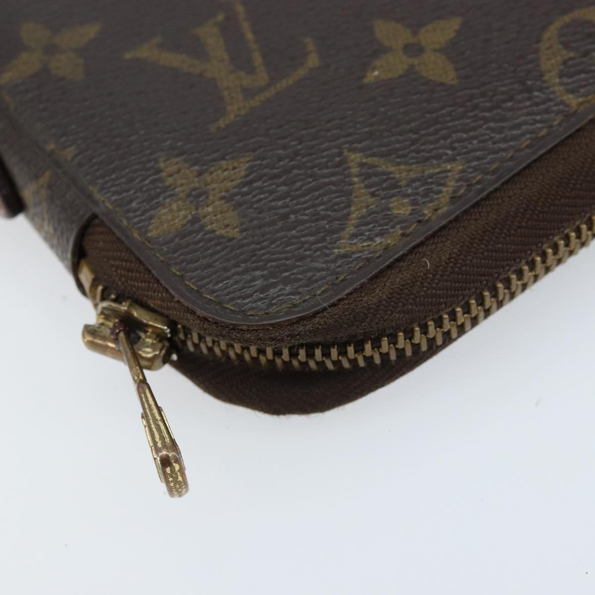 LOUIS VUITTON Monogram Poche Escapade Travel Case M60113 LV Auth 173221