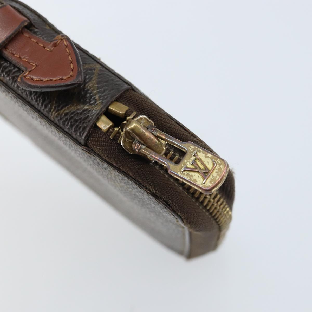 LOUIS VUITTON Monogram Poche Escapade Travel Case M60113 LV Auth 173221