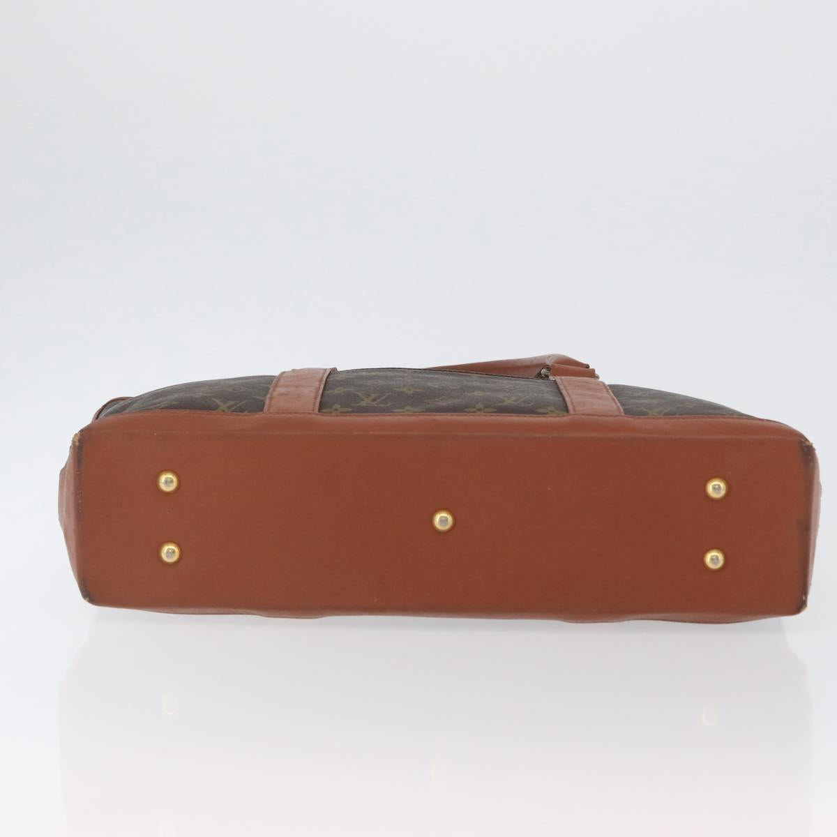 LOUIS VUITTON Monogram Sac Weekend PM Hand Bag M42425 LV Auth 173227