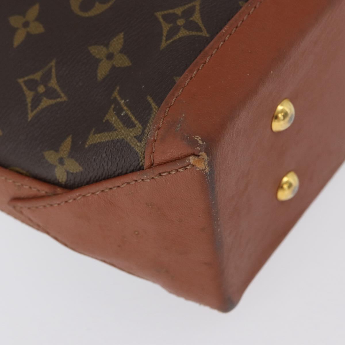 LOUIS VUITTON Monogram Sac Weekend PM Hand Bag M42425 LV Auth 173227