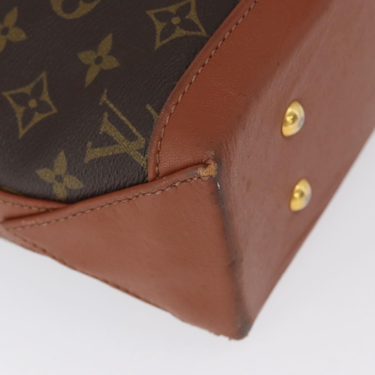 LOUIS VUITTON Monogram Sac Weekend PM Hand Bag M42425 LV Auth 173227