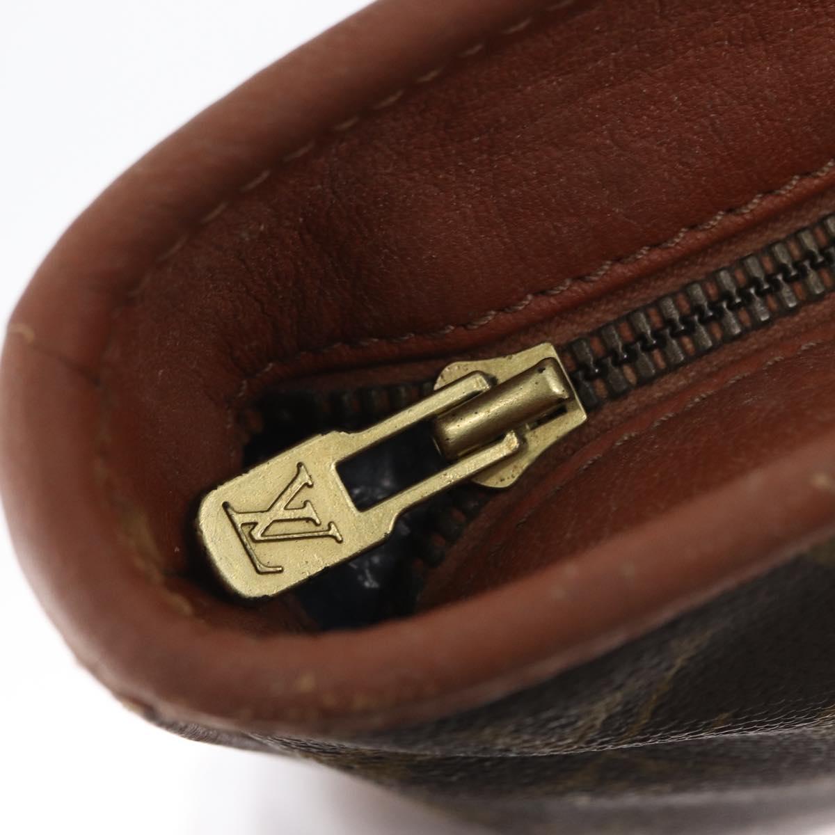 LOUIS VUITTON Monogram Sac Weekend PM Hand Bag M42425 LV Auth 173227