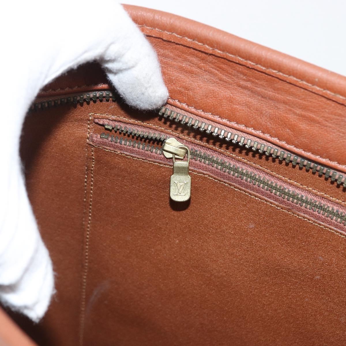 LOUIS VUITTON Monogram Sac Weekend PM Hand Bag M42425 LV Auth 173227