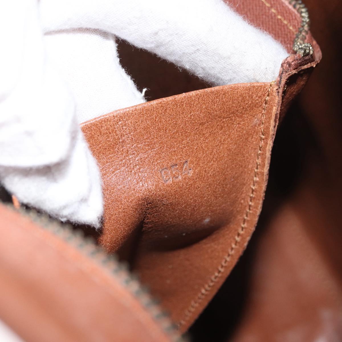 LOUIS VUITTON Monogram Sac Weekend PM Hand Bag M42425 LV Auth 173227