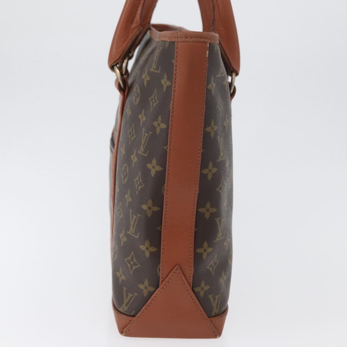 LOUIS VUITTON Monogram Sac Weekend PM Hand Bag M42425 LV Auth 173227