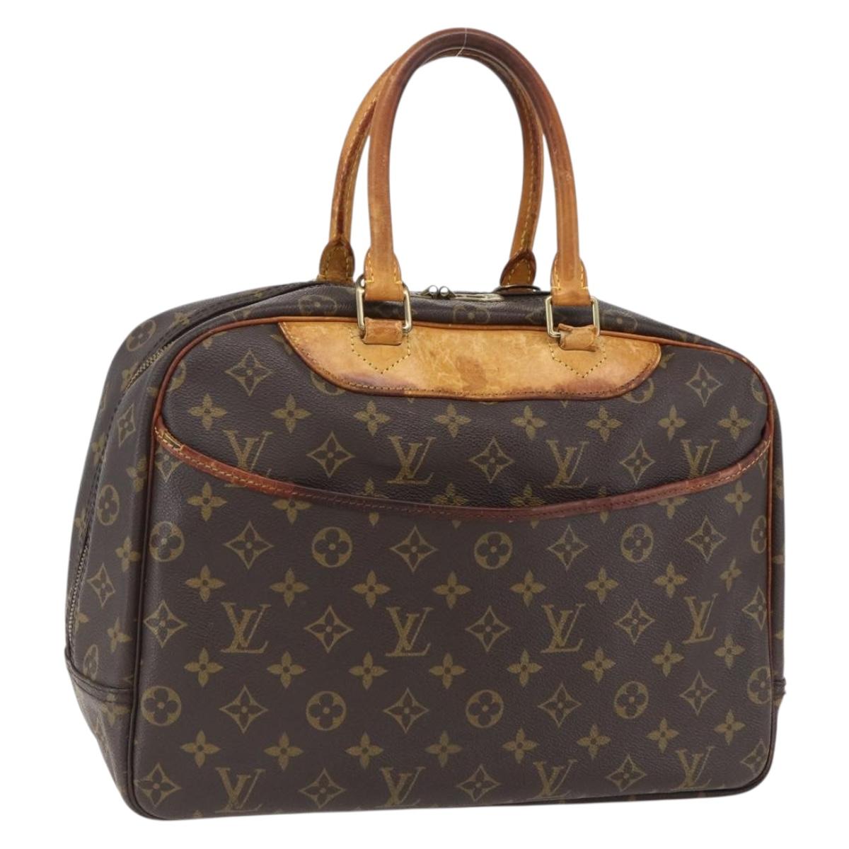 LOUIS VUITTON Monogram Deauville Hand Bag M47270 LV Auth 173228