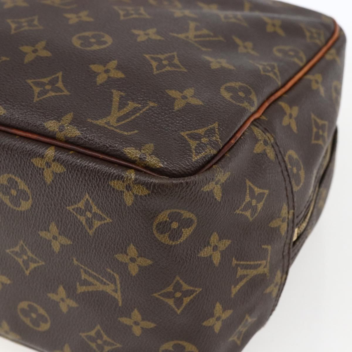LOUIS VUITTON Monogram Deauville Hand Bag M47270 LV Auth 173228