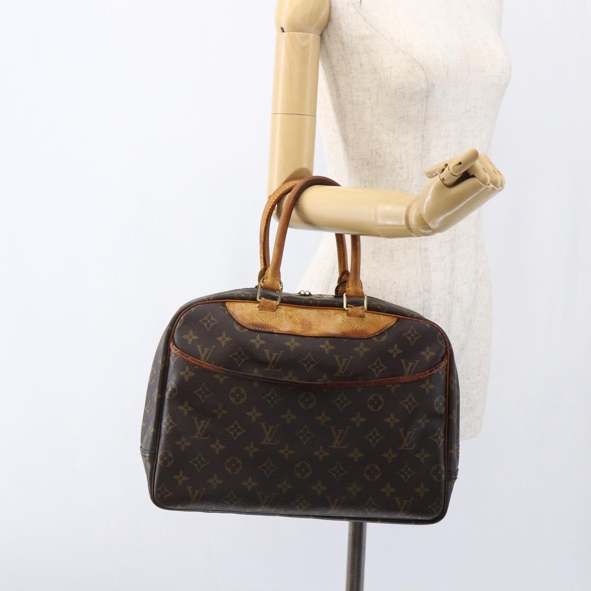 LOUIS VUITTON Monogram Deauville Hand Bag M47270 LV Auth 173228