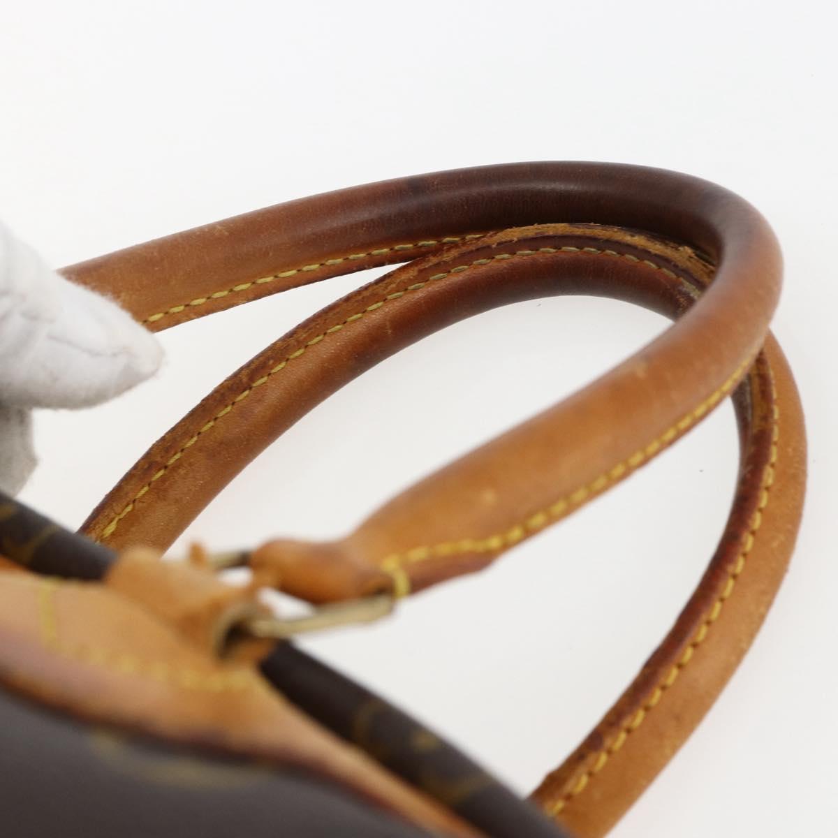 LOUIS VUITTON Monogram Deauville Hand Bag M47270 LV Auth 173228