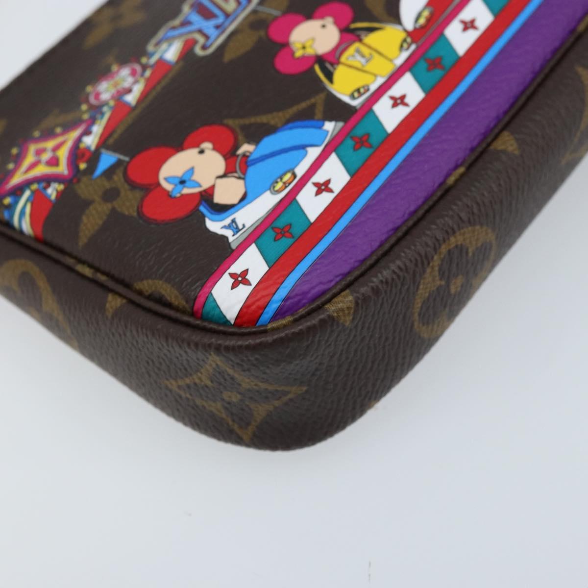 LOUIS VUITTON Vivienne Mini Pochette Accessoires Pouch M69976 LV Auth 173256SAM