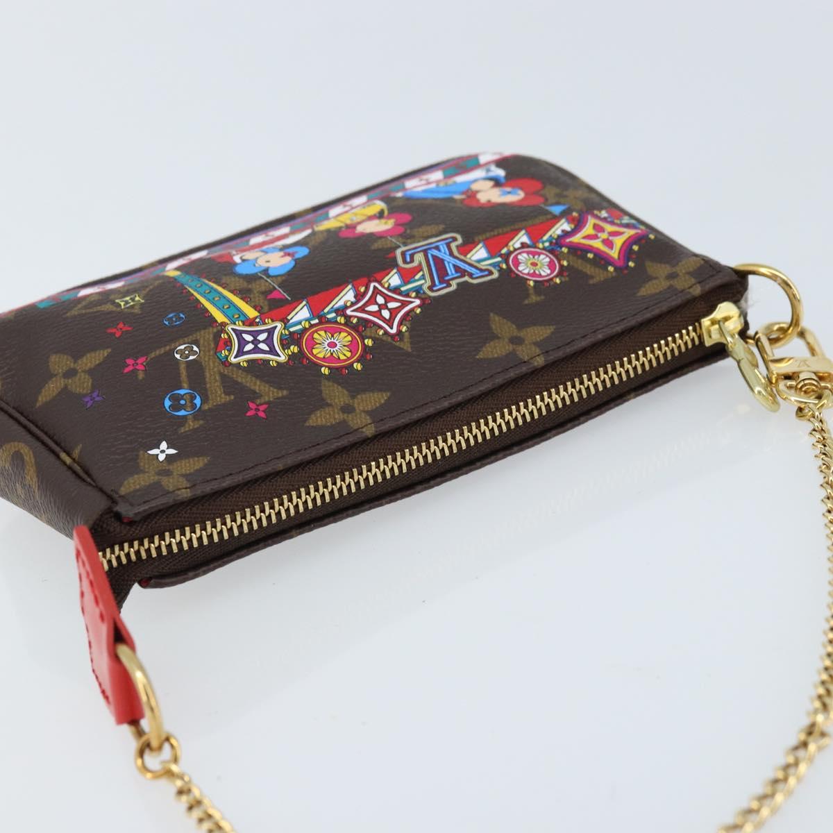 LOUIS VUITTON Vivienne Mini Pochette Accessoires Pouch M69976 LV Auth 173256SAM